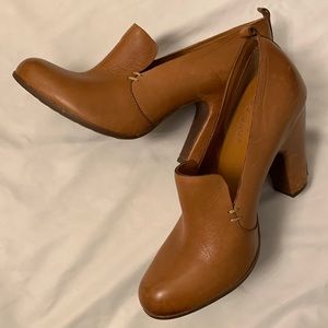 Kirk-Ease Boho Chic Camel Vegan Leather Booties